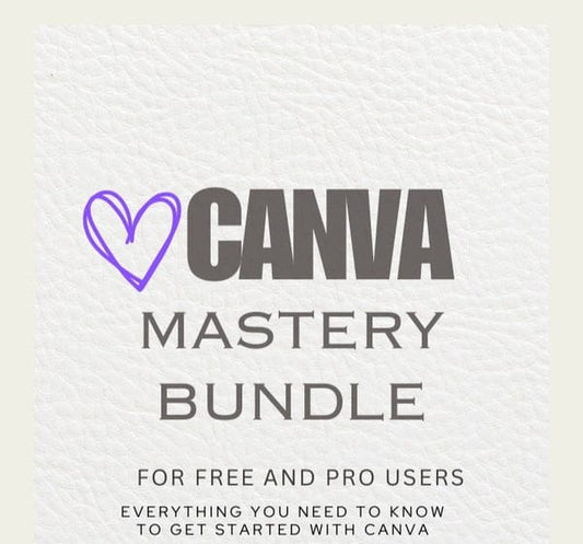 Canva Mastery Bundle Guidebook